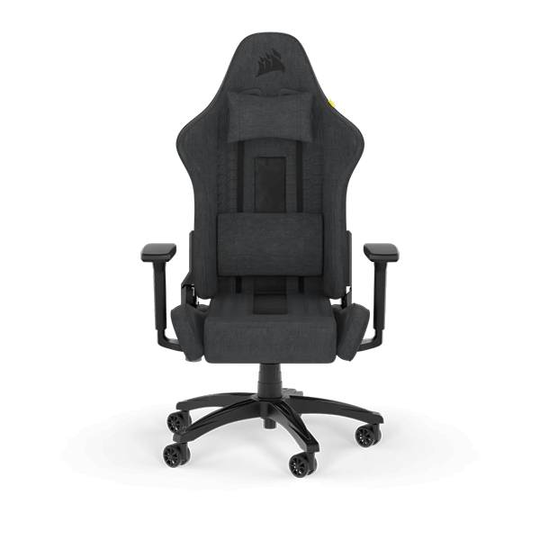 CORSAIR TC100 RELAXED Gaming Chair - Fabric Black & Grey-image
